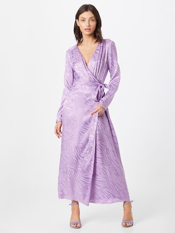 Robe Nasty Gal en violet : devant