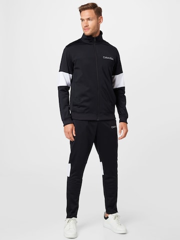 Calvin Klein Sport Sweatsuit in Black: front