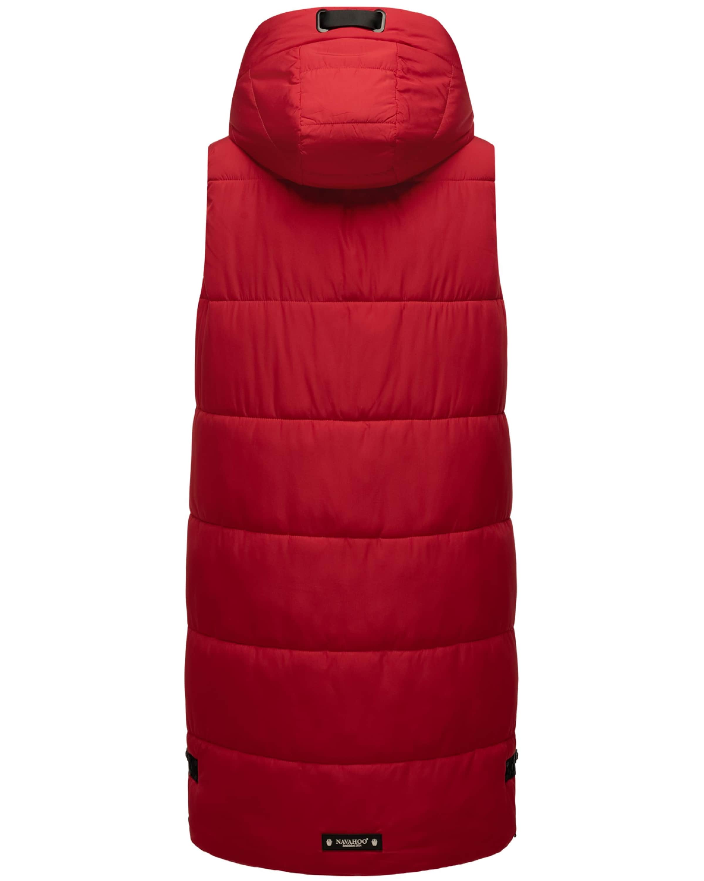 Gilet 'Schnuffelchen' NAVAHOO en rouge