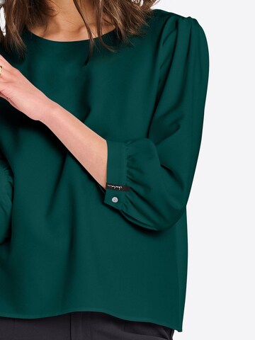 Jascha Stockholm Bluse 'Poppy' i grøn