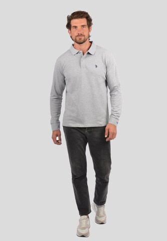 U.S. POLO ASSN. Poloshirt in Grau