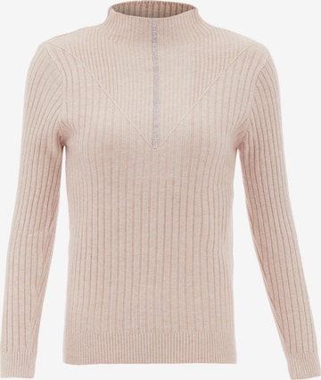 Pull-over carato en rose : devant