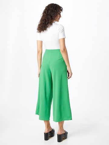 Coast Wide leg Pleat-front trousers in Green