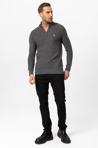 DENIM CULTURE Sweater ' DIEGO ' in Grey