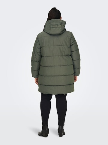 ONLY Carmakoma Winter Coat 'Dolly' in Green