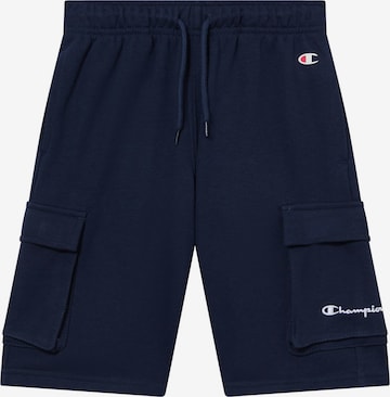 Pantalon Champion Authentic Athletic Apparel en bleu : devant
