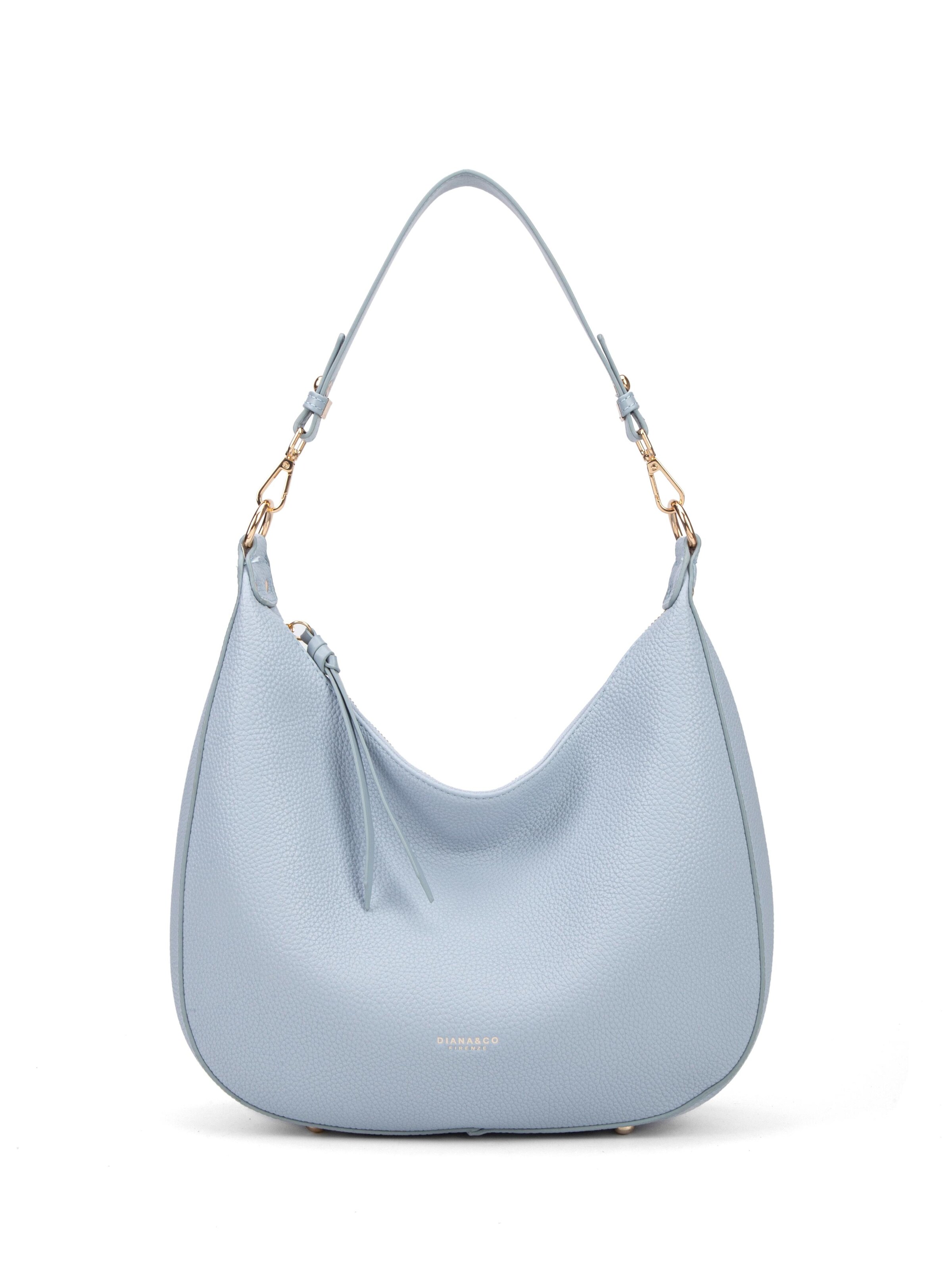 Borsa a spalla di Diana&Co. in blu: frontale