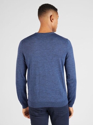 BOSS Pullover 'Leno' in Blau