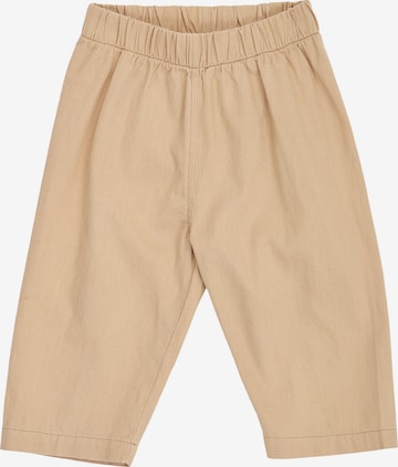 Müsli by GREEN COTTON Trousers in Brown: front