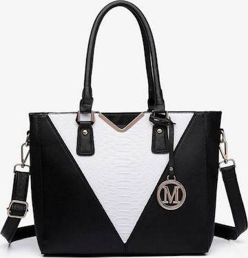 Miss Lulu Shoulder Bag in Black: front