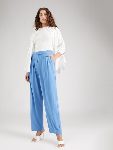 Max Mara Leisure Loose fit Pleat-Front Pants 'GIOCHI' in Blue