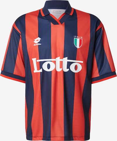 Triko iš LOTTO, spalva – tamsiai mėlyna / šviesiai žalia / omarų spalva / balta, Prekių apžvalga