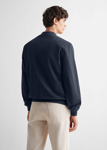 MANGO TEEN Between-Season Jacket in Blue