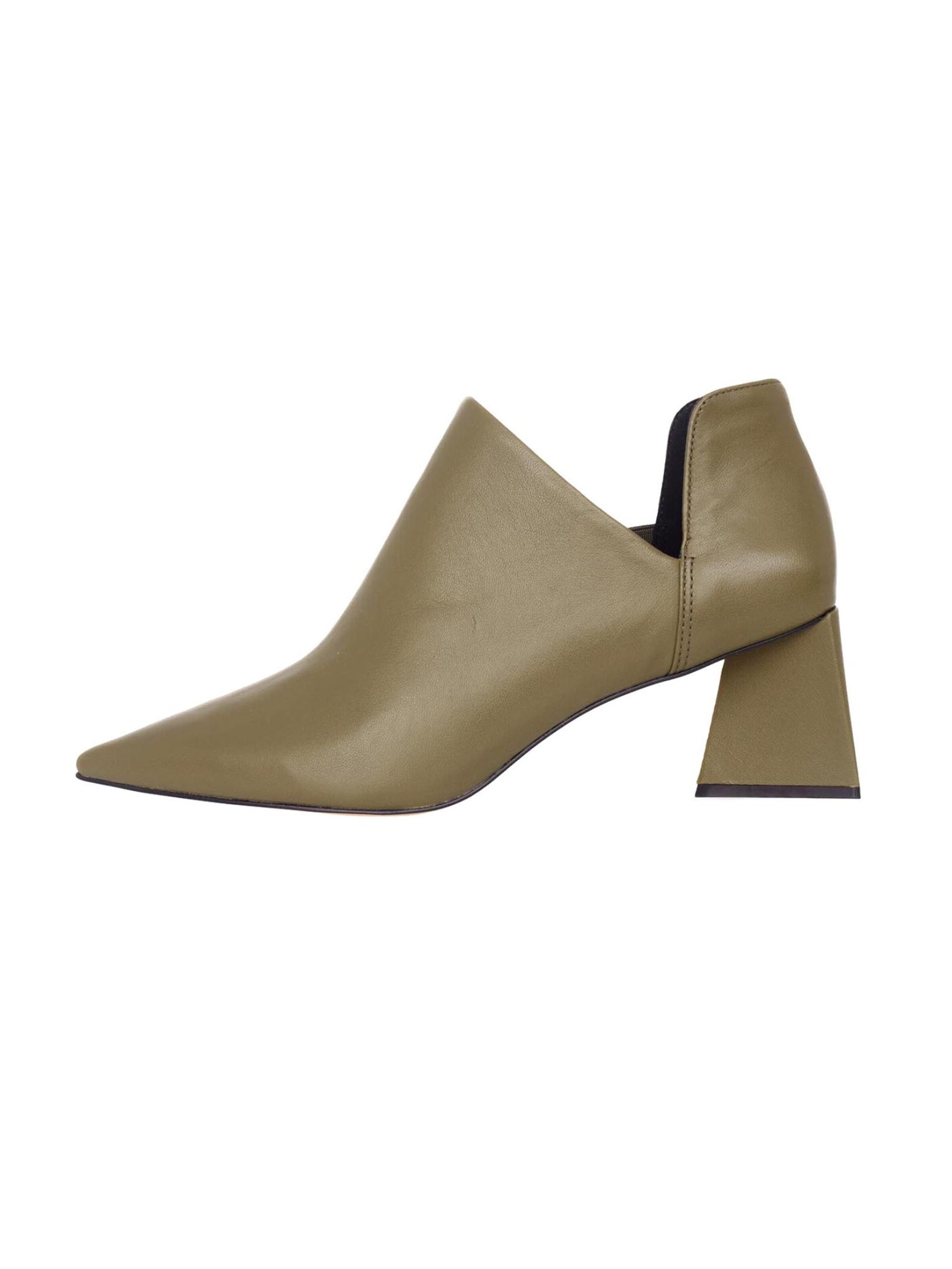 Ankle boots 'Maranta' di Mangara Atelier in verde: frontale