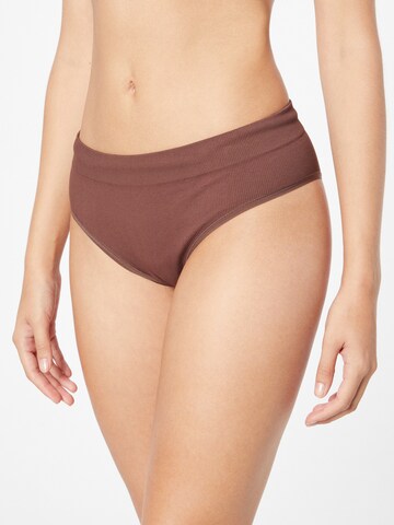 Lindex Boyshorts in Brown: front