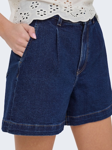 JDY Regular Shorts 'JDYVALERIE' in Blau