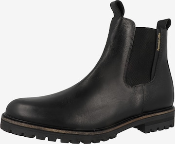 PANTOFOLA D'ORO Chelsea Boots  'Luke' in Schwarz: predná strana