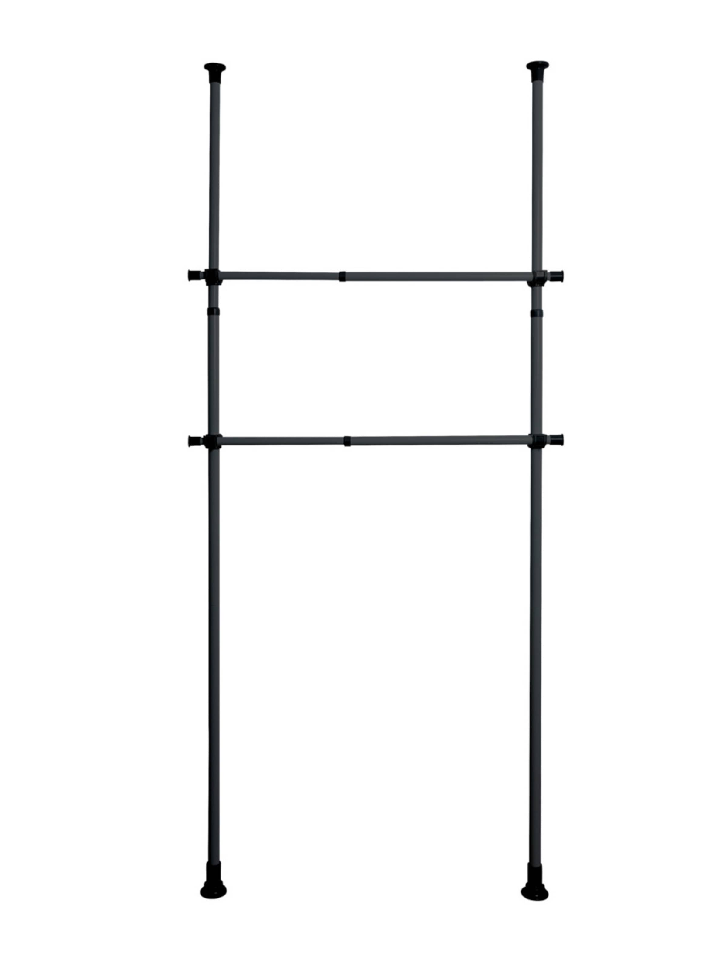 Wenko Kleiderstange 'Herkules' in Schwarz: Vorderseite