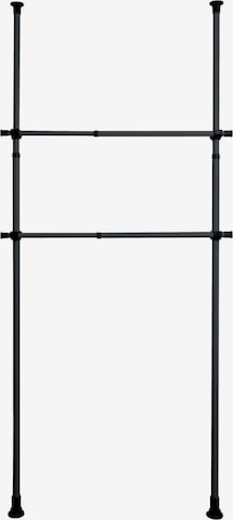 Wenko Wardrobe 'Herkules' in Black: front