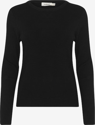 SOAKED IN LUXURY Sweater in Black: front