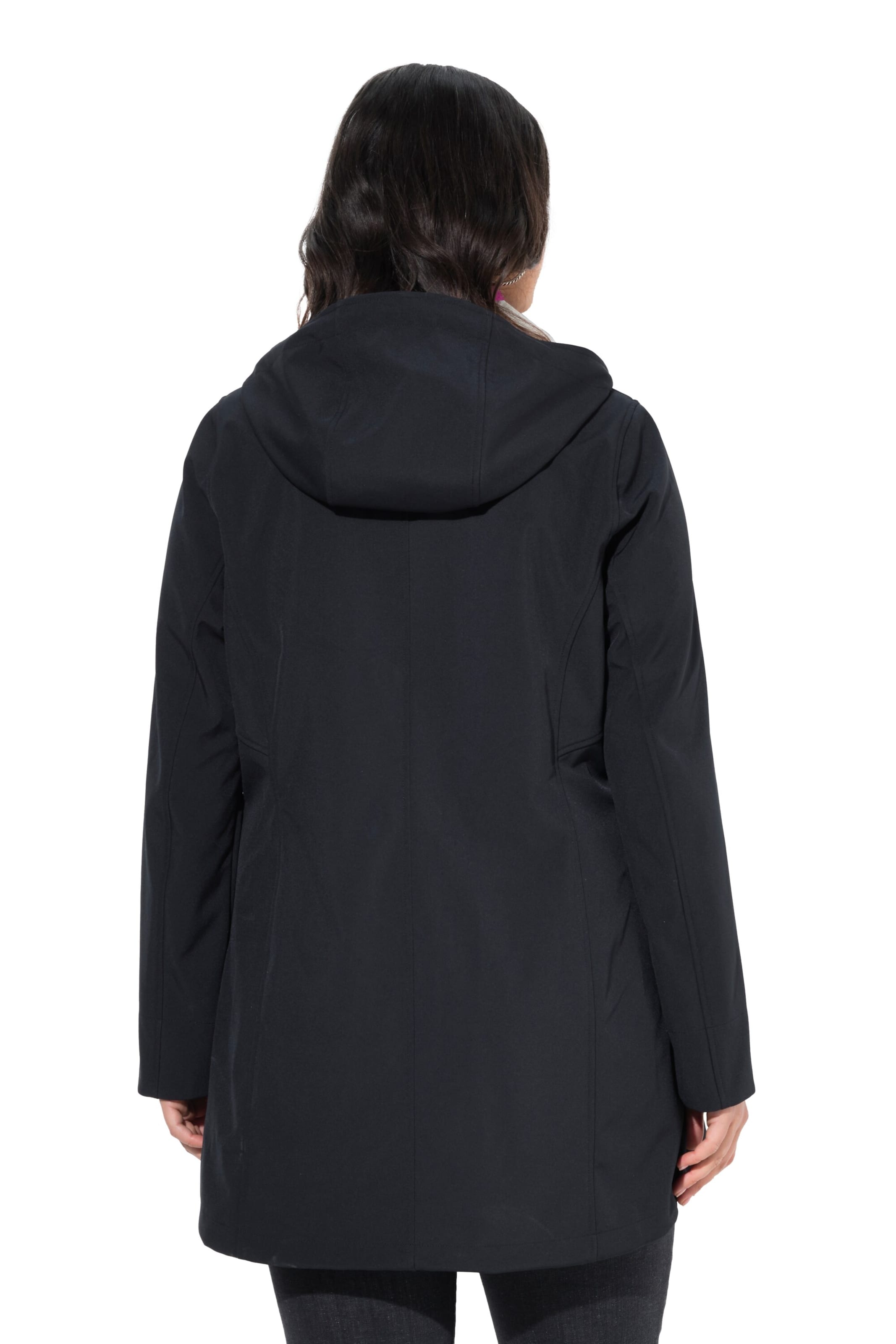 Ulla Popken Functionele jas in Zwart