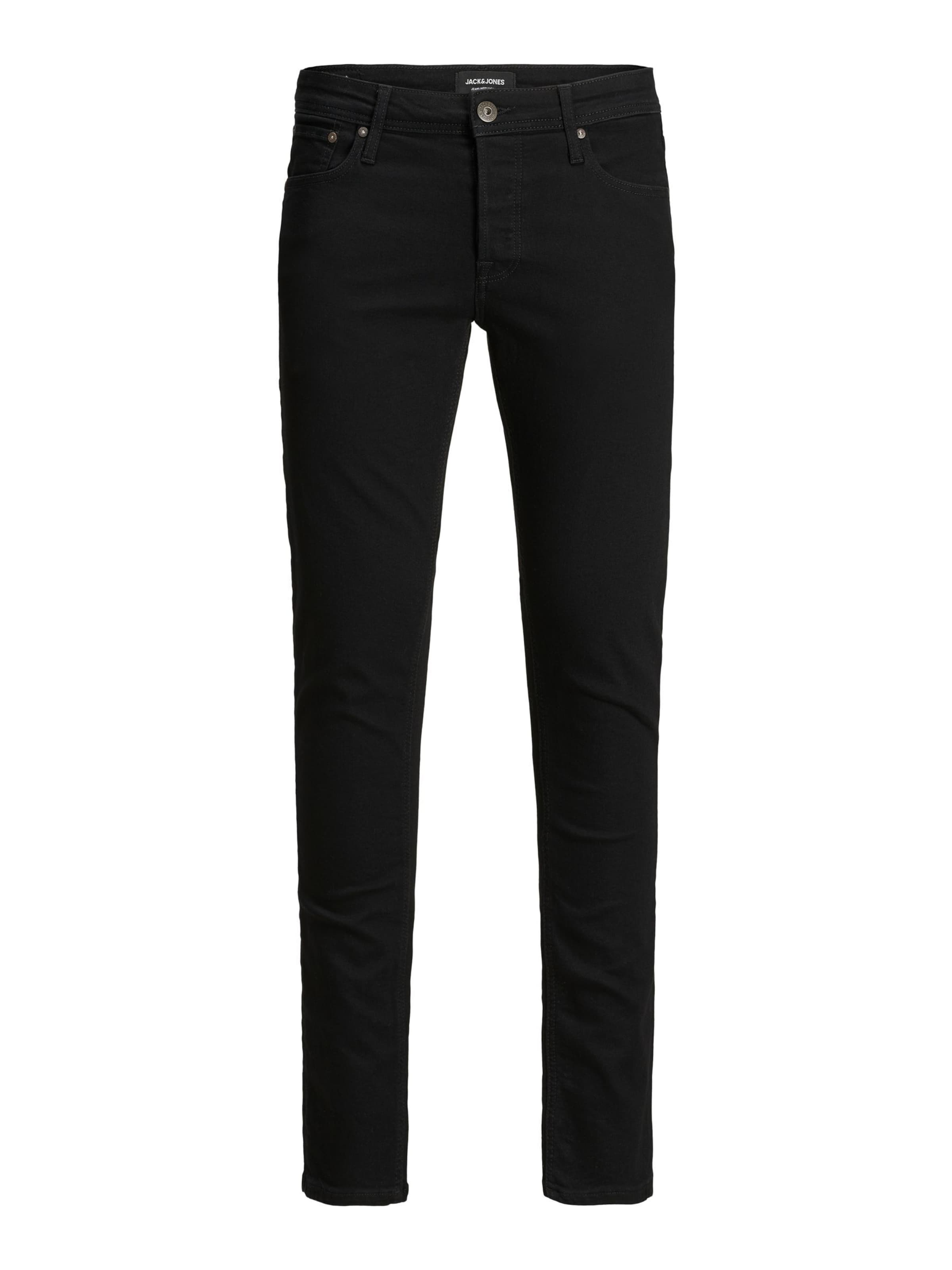 Jack & Jones Plus Slimfit Jeans 'JJIGlenn JJOriginal' i sort: forside