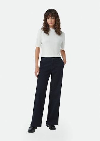 COMMA Wide leg Jeans in Blauw: voorkant