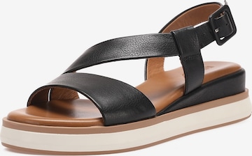 INUOVO Sandals in Black: front