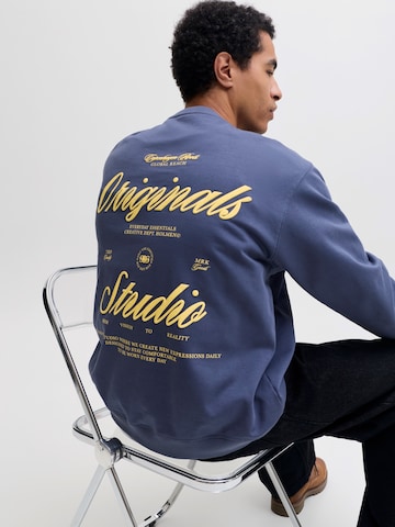 Felpa 'JORNORREBRO' di JACK & JONES in blu