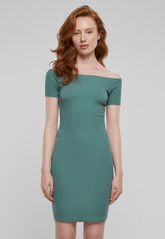 Urban Classics Dress in Green: front