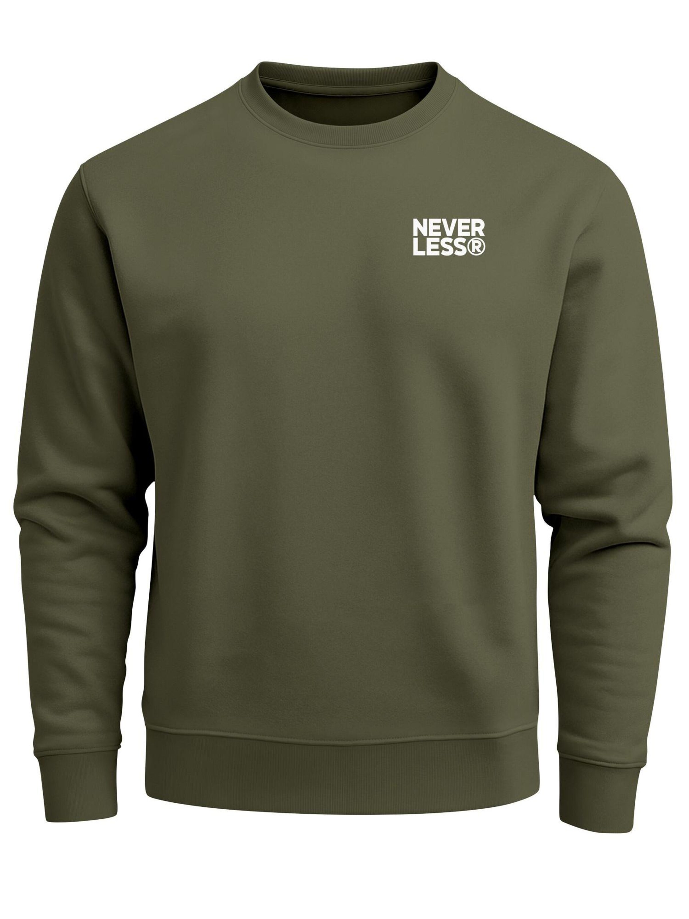Neverless Sweatshirt 'Expedition' in Green