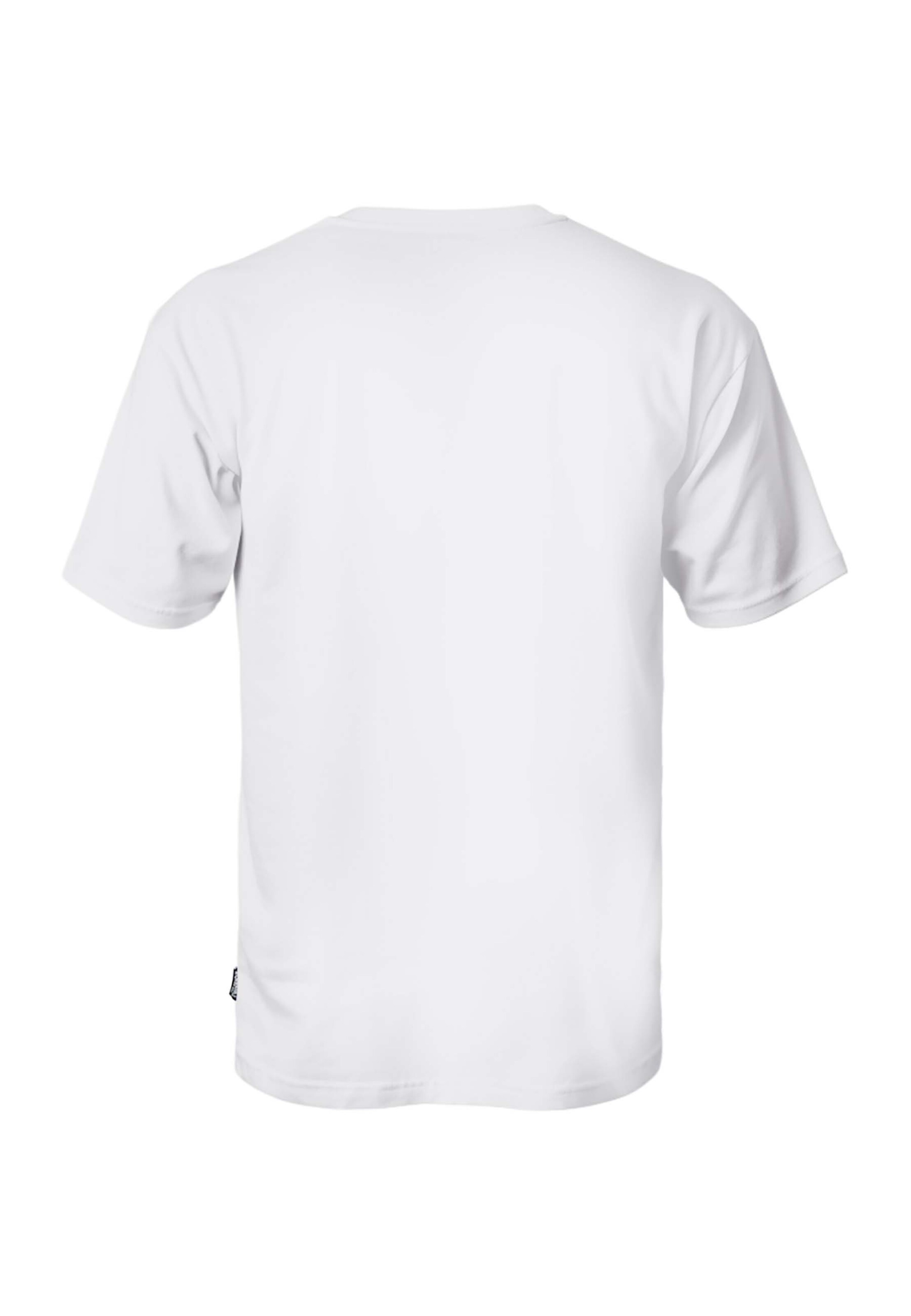 Oldskull T-Shirt 'ASIAN CRANE BEAUTY' in Weiß