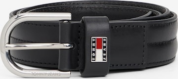 Cintura di Tommy Jeans in nero: frontale