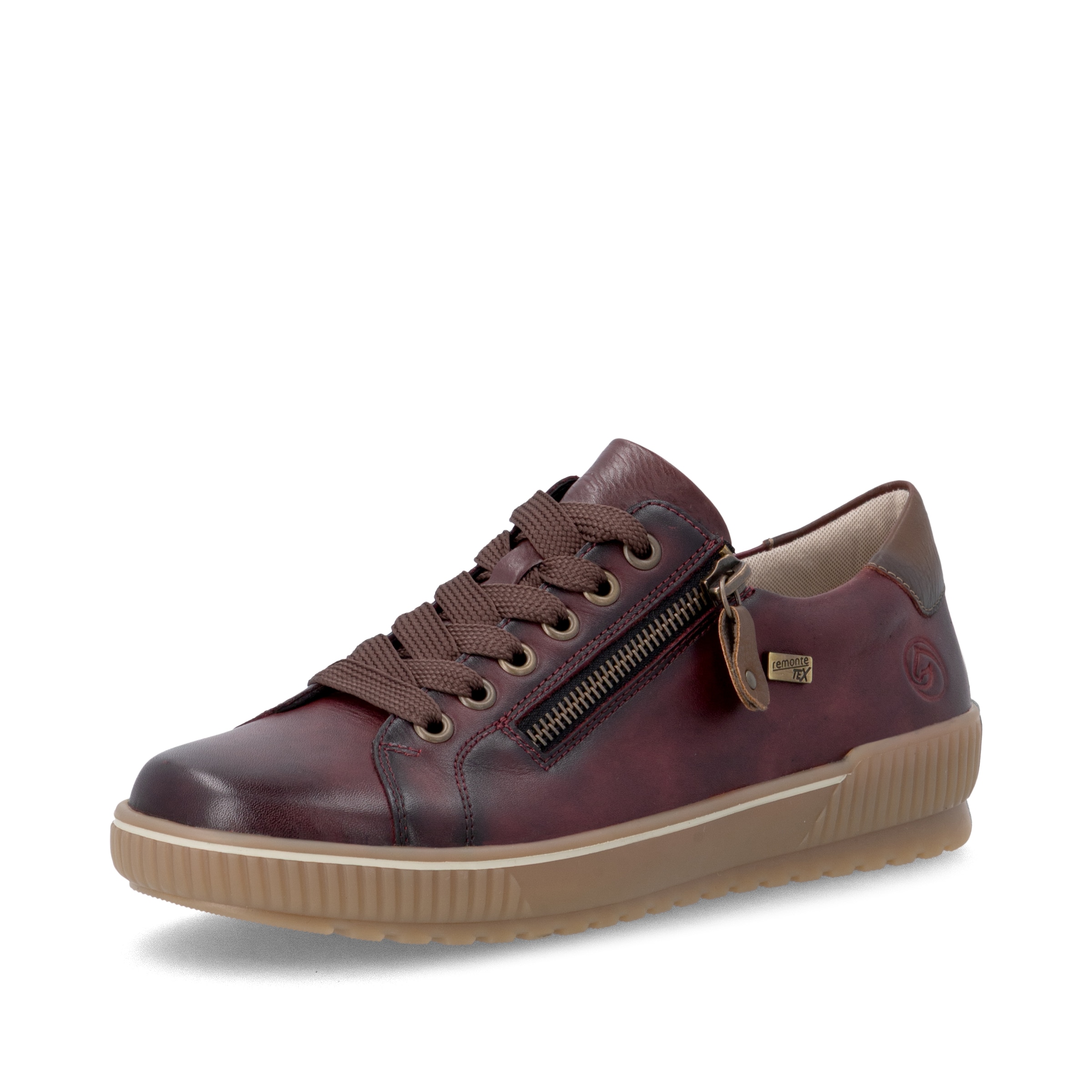 Chaussure à lacets 'D0700' REMONTE en rouge : devant