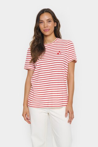 SAINT TROPEZ Shirt 'JuciaSZ' in Red: front