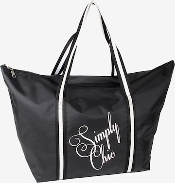 Jennifer Jones Shopper in Schwarz: Vorderseite