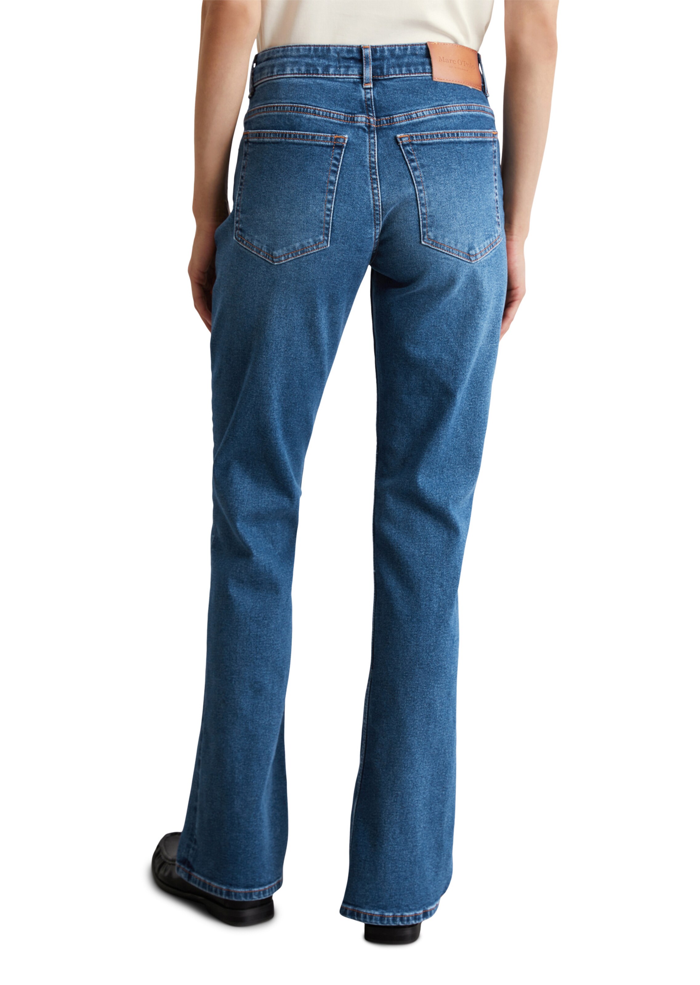 Marc O'Polo Flared Jeans in Blau