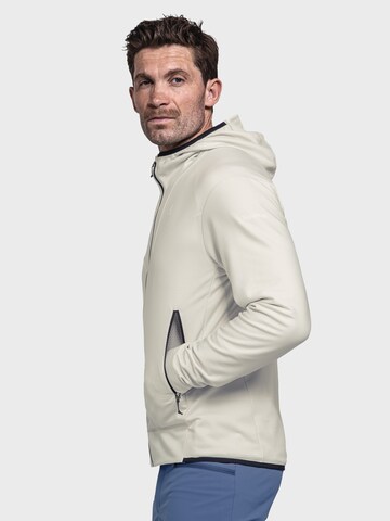 Schöffel Funktionele fleece-jas 'Blaueis' in Wit