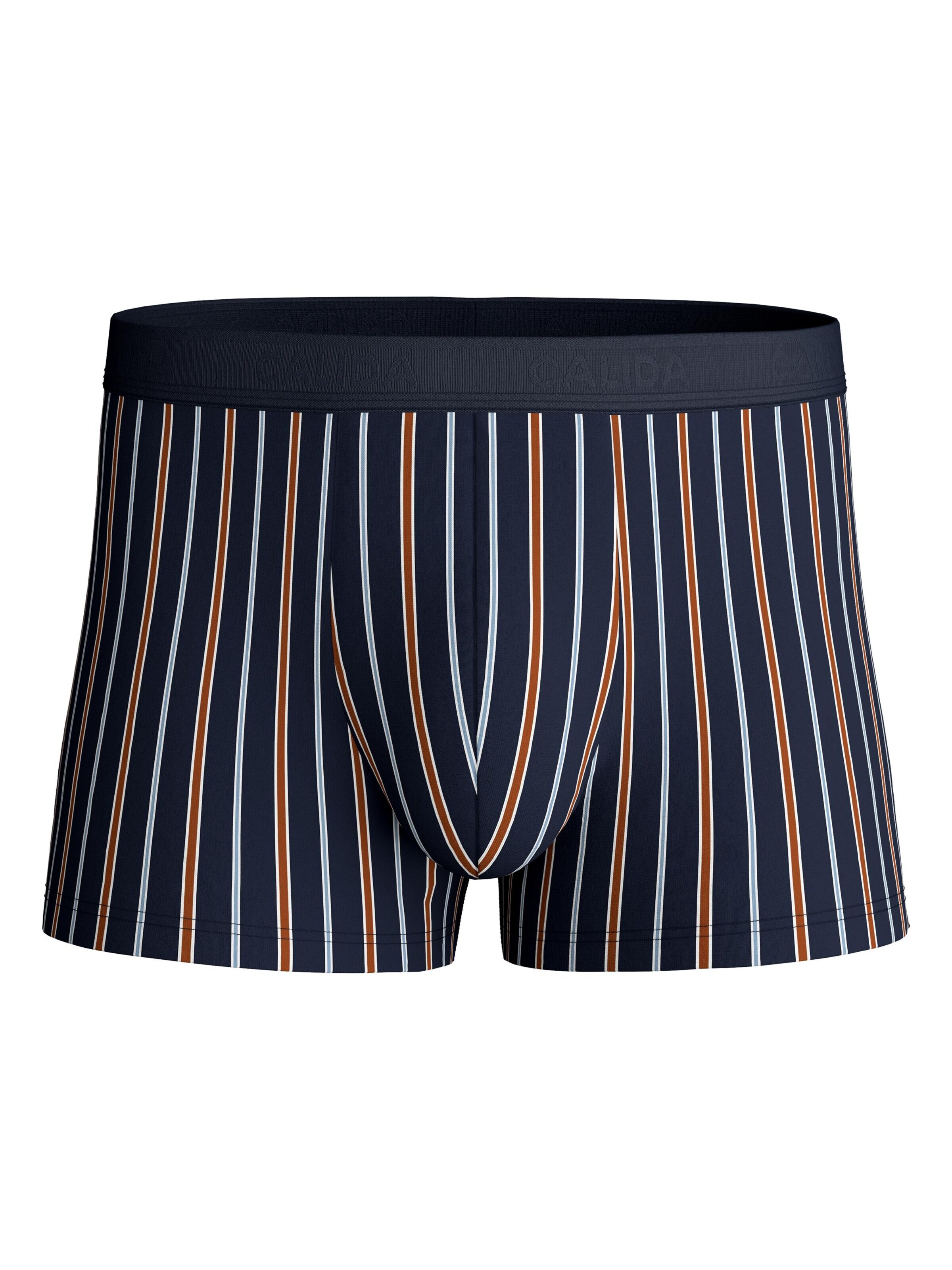 CALIDA Boxer shorts 'Grafic Cotton' in L in Navy, Item view
