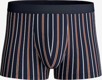Boxer 'Grafic Cotton' di CALIDA in blu: frontale
