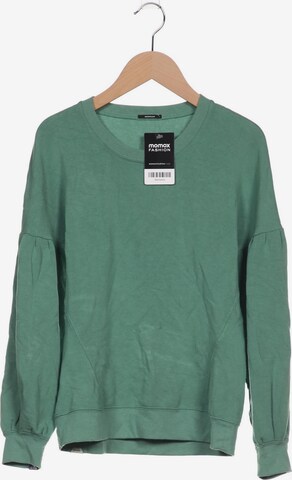 DENHAM Sweatshirt & Zip-Up Hoodie in XXS in Green: front