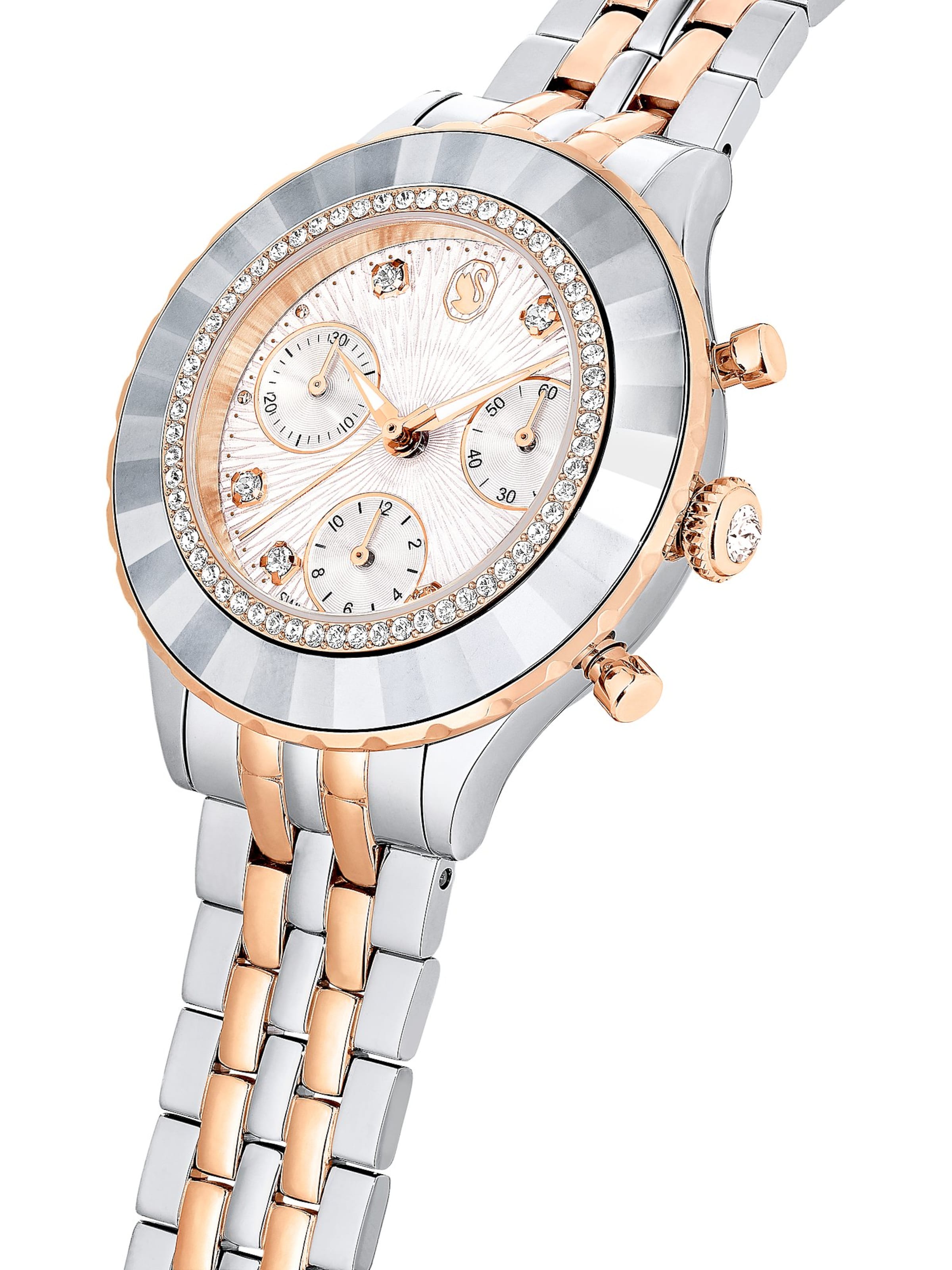 Swarovski Analog Watch in Silver