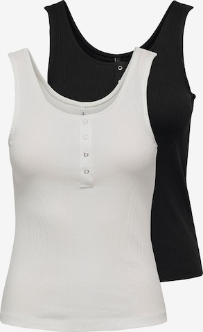 ONLY Top 'ONLSimple' | bela barva: sprednja stran