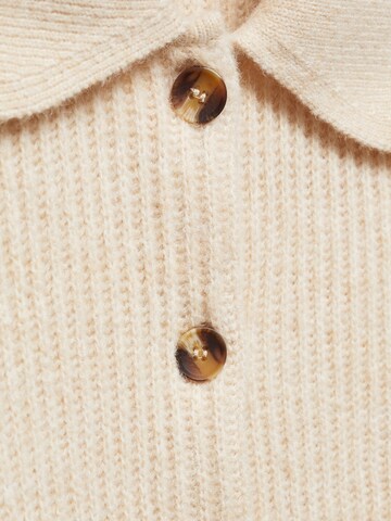 Cardigan 'MARISAS' MANGO en beige