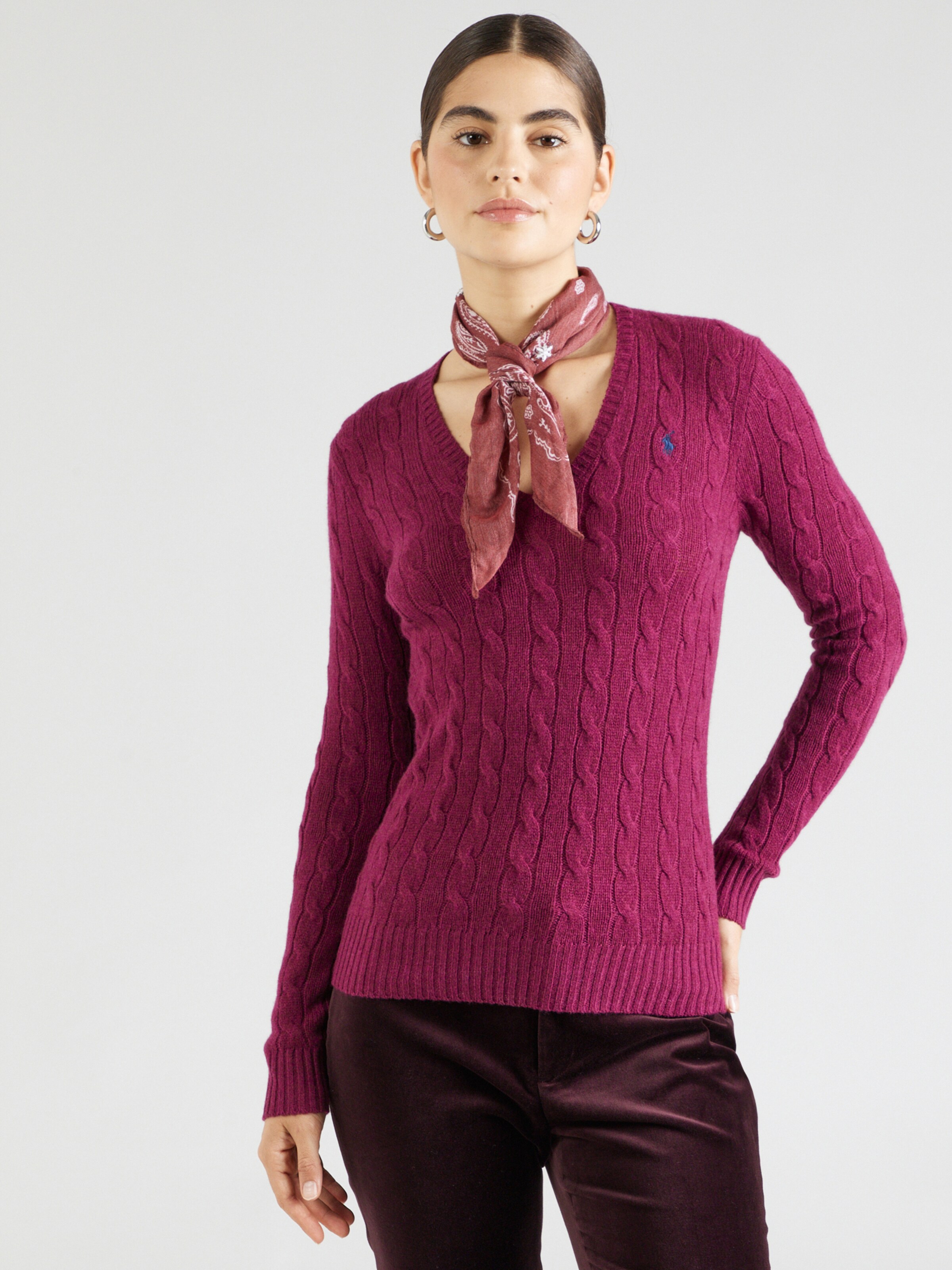 Polo Ralph Lauren Sweater KIMBERLY in Berry ABOUT YOU