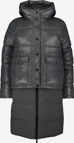 Cartoon Winterjacke in Grau