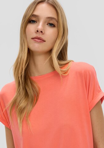 T-shirt QS en orange