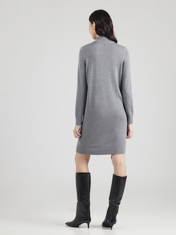 BOSS Orange Gebreide jurk 'C_Fabellan' in Zilver: terug