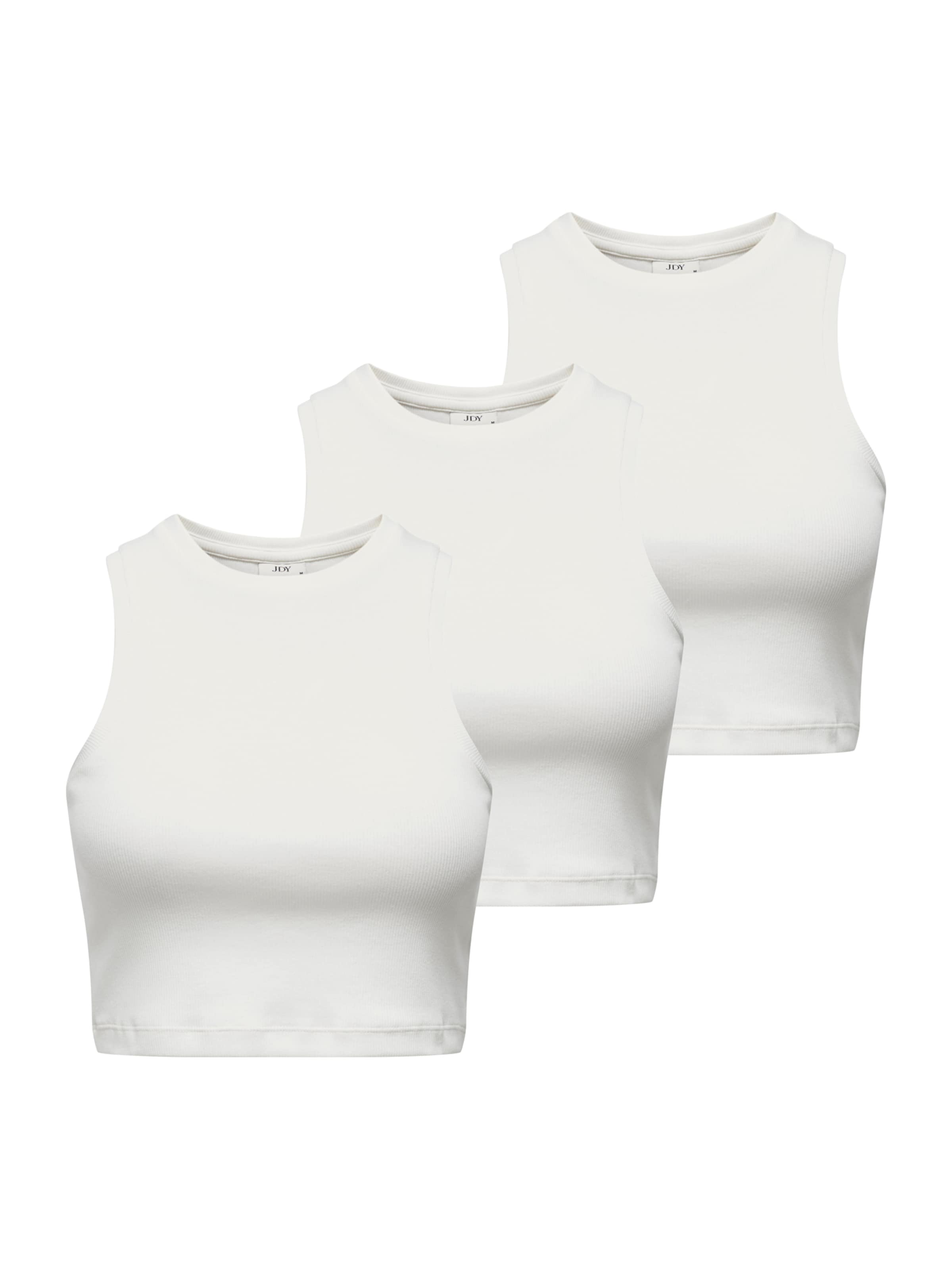 JDY Top 'JDYLUCKY' in White: front