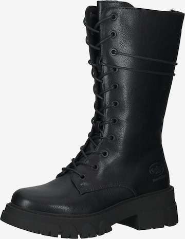 Dockers by Gerli Lace-Up Boots in Black: front